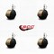 Service Caster 2'' Floor Safe Antique Hooded Twin Wheel Caster 3/8 Threaded Stem, 4PK SCC-TS02S50D-NYU-WA-381634-4 - alternate 2
